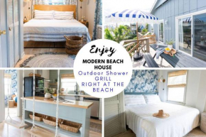 Right at beach_4BR 2King Beds_Outdoor Shower_BBQ